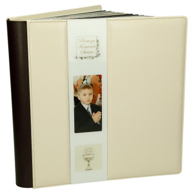 Fotoksiążka z aplikacją komunia Święta 0375 Fotoksiążka z aplikacją komunia Święta 0375