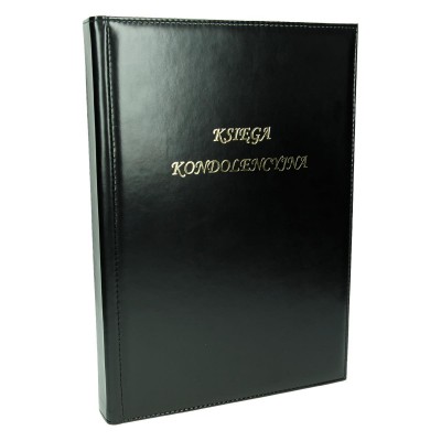 Księga kondolencyjna KK-1 0872 Księga kondolencyjna KK-1 0872