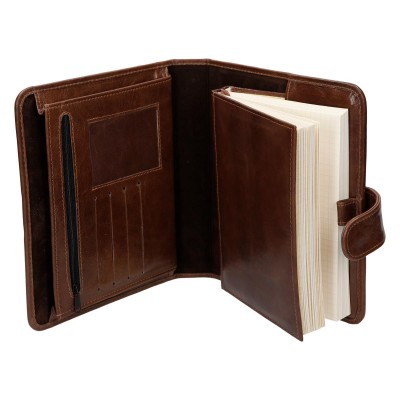 Oprawa skórzana z notesem wymiennym 0482 Oprawa skórzana z notesem wymiennym 0482