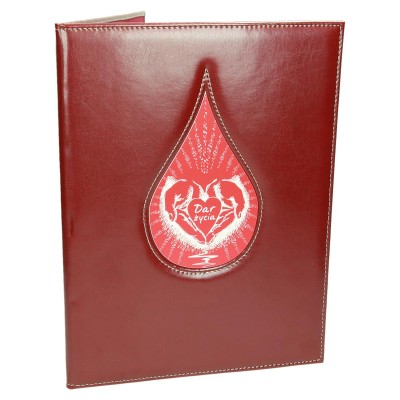 Oprawa na dyplom - podziękowanie, dar serca 1019 Oprawa na dyplom - podziękowanie, dar serca 1019