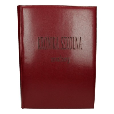 Kronika szkolna w oprawie skóropodobnej 0847 Kronika szkolna w oprawie skóropodobnej 0847