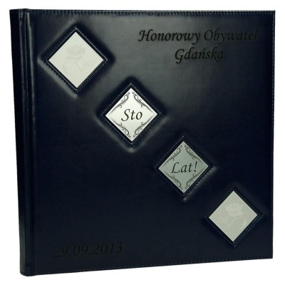 Księga honorowego obywatela miasta 0598 Księga honorowego obywatela miasta 0598