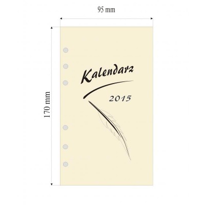 Wkład kompletny STANDARD do organizerów S Wkład kompletny STANDARD do organizerów S