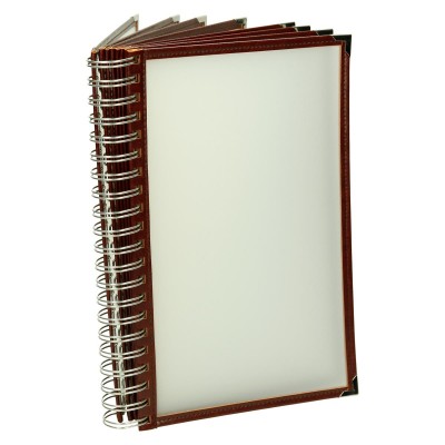 Oprawa na spirali z okienkami foliowymi 0578 Oprawa na spirali z okienkami foliowymi 0578