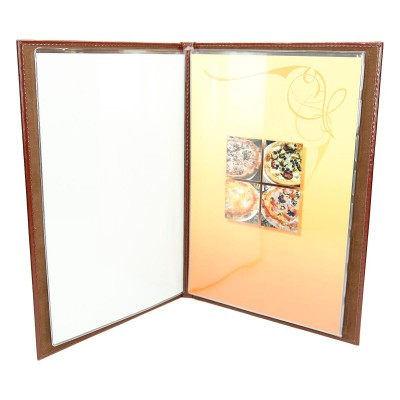 Karta menu z wkładami foliowymi MENU-14 0502 Karta menu z wkładami foliowymi MENU-14 0502