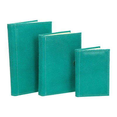 Zestaw skórzany dwa notesy i notatnik 0678 Zestaw skórzany dwa notesy i notatnik 0678