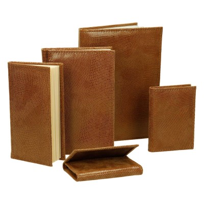 Zestaw skórzany dwa notesy, kalendarz, notatnik i etui 0677 Zestaw skórzany dwa notesy, kalendarz, notatnik i etui 0677