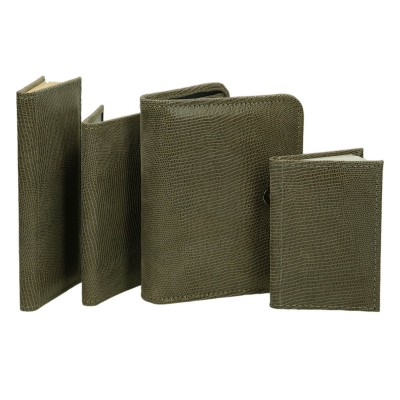 Zestaw skórzany organizer, notatnik, notes i etui 0674 Zestaw skórzany organizer, notatnik, notes i etui 0674