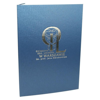 Oprawa dyplomu z drukowanym środkiem 0914 Oprawa dyplomu z drukowanym środkiem 0914
