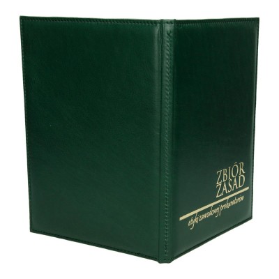 Oprawa skórzana z wkładem wszytym na stałe 0858 Oprawa skórzana z wkładem wszytym na stałe 0858