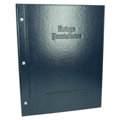 Księga pamiątkowa dla komendy głównej policji 1039 Księga pamiątkowa dla komendy głównej policji 1039