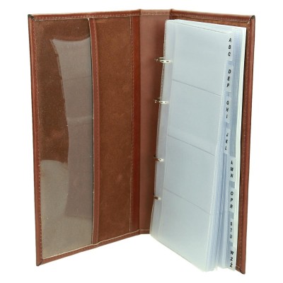 Wizytownik z literkami A-Z ze skóry 1088 Wizytownik z literkami A-Z ze skóry 1088