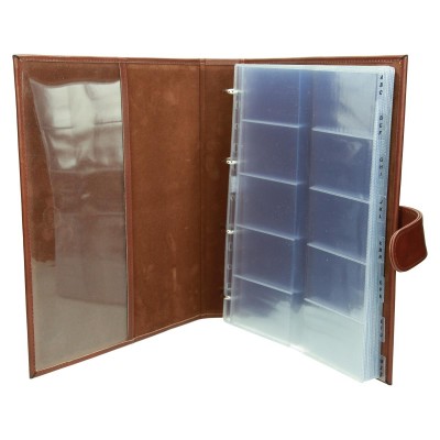 Wizytownik A-4 ze skóry naturalnej 1087 Wizytownik A-4 ze skóry naturalnej 1087