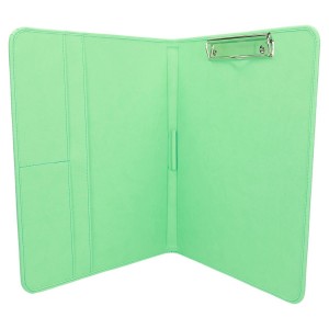 Eko skóra w kolorze miętowym 1152_1 Clipboard - z klipem